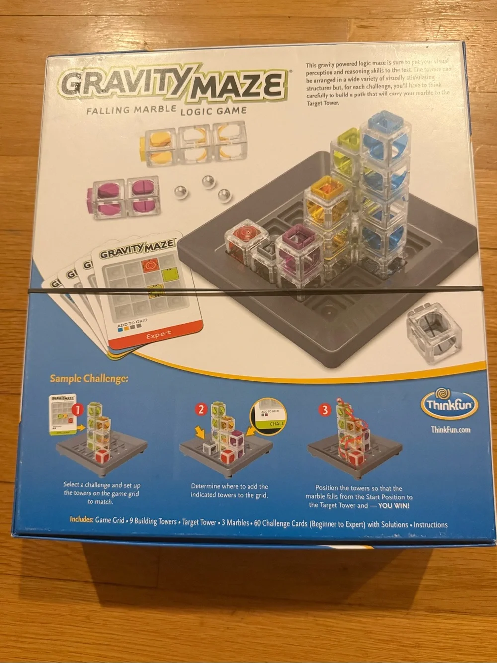 Think! Gravity Maze Marble Logic Game - Multicolor